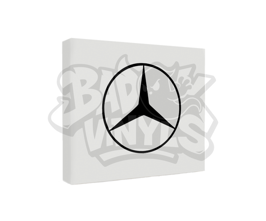 PEGATINA MERCEDES LOGO