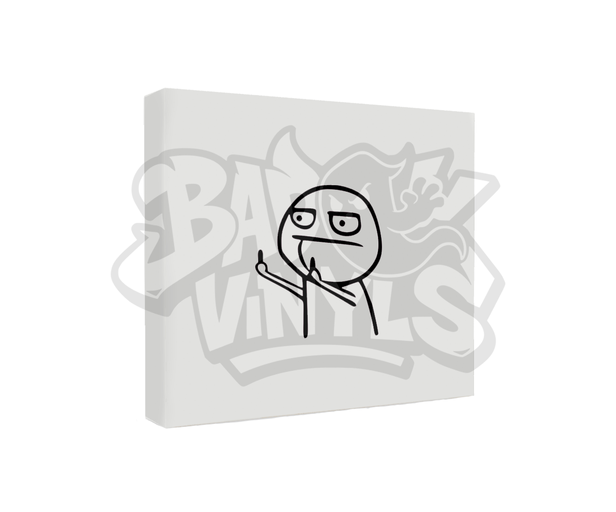 PEGATINA MUÑECO FUCK