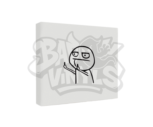 PEGATINA MUÑECO FUCK