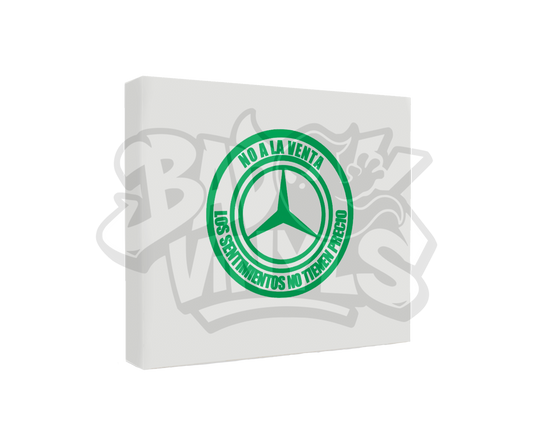 PEGATINA NO A LA VENTA MERCEDES