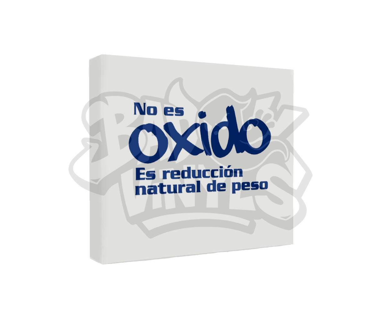PEGATINA NO ES OXIDO ES REDUCCION NATURAL DE PESO