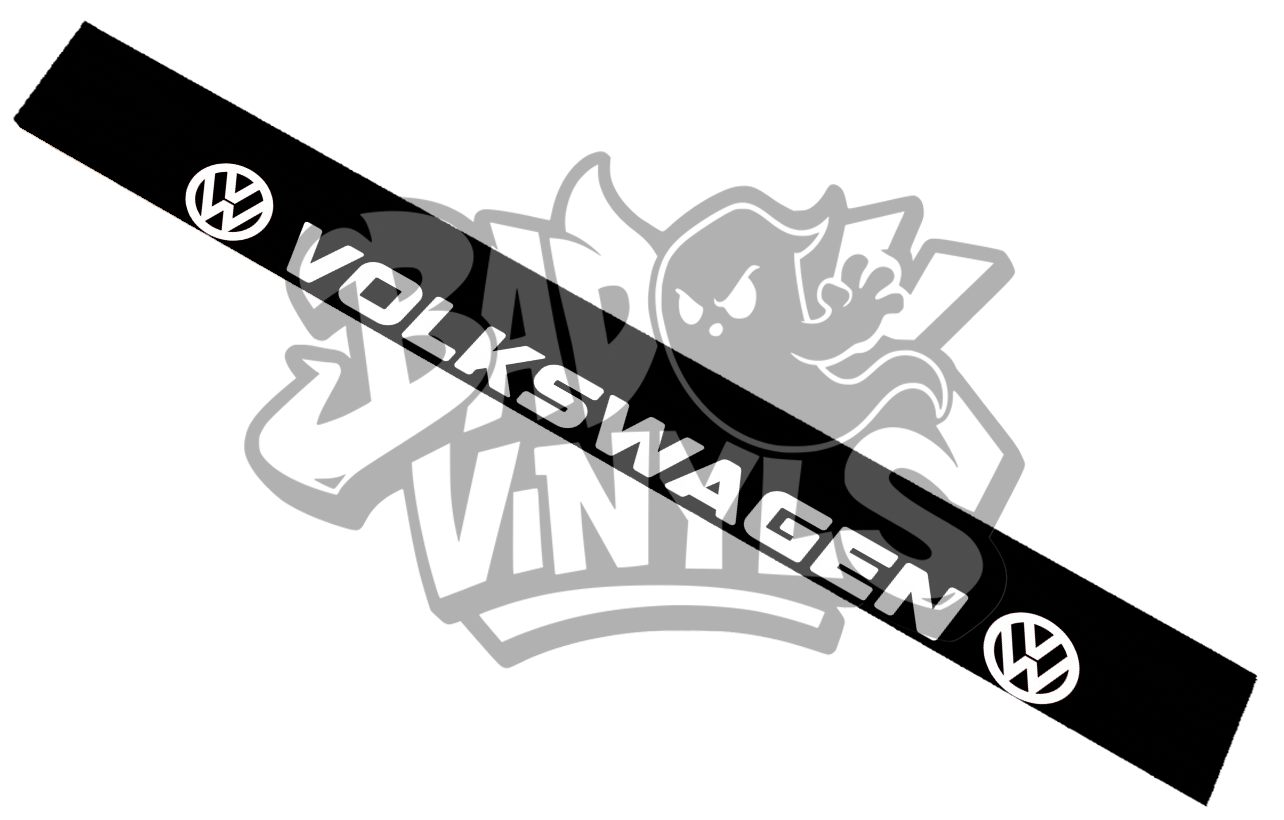 PARASOL VOLKSWAGEN CON LOGOS