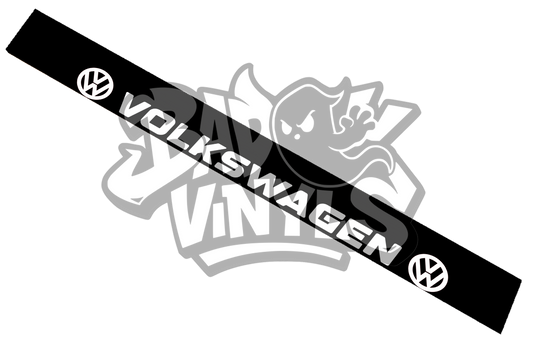 PARASOL VOLKSWAGEN CON LOGOS