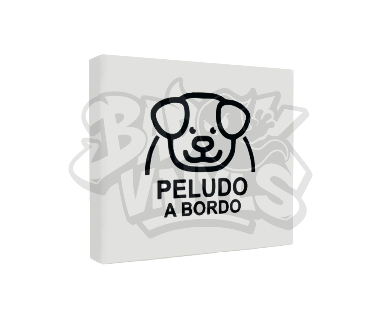 PEGATINA PELUDO A BORDO