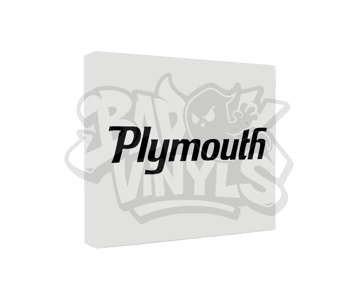 PEGATINA PLYMOUTH