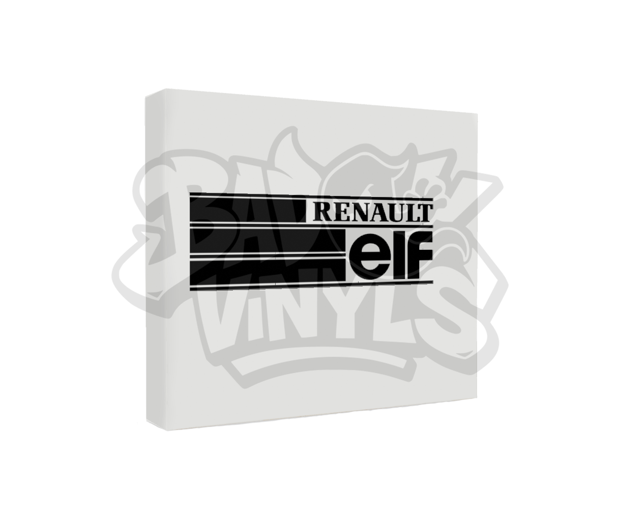PEGATINA RENAULT ELF