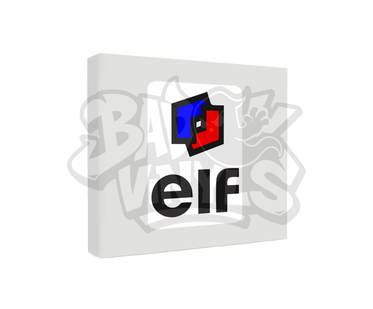 PEGATINA ELF VERTICAL GRANDE