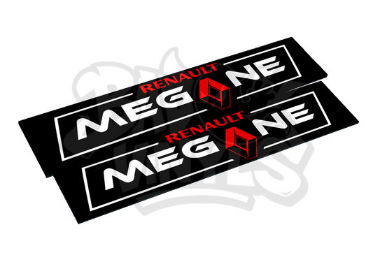 CUBRE MATRICULAS RENAULT MEGANE