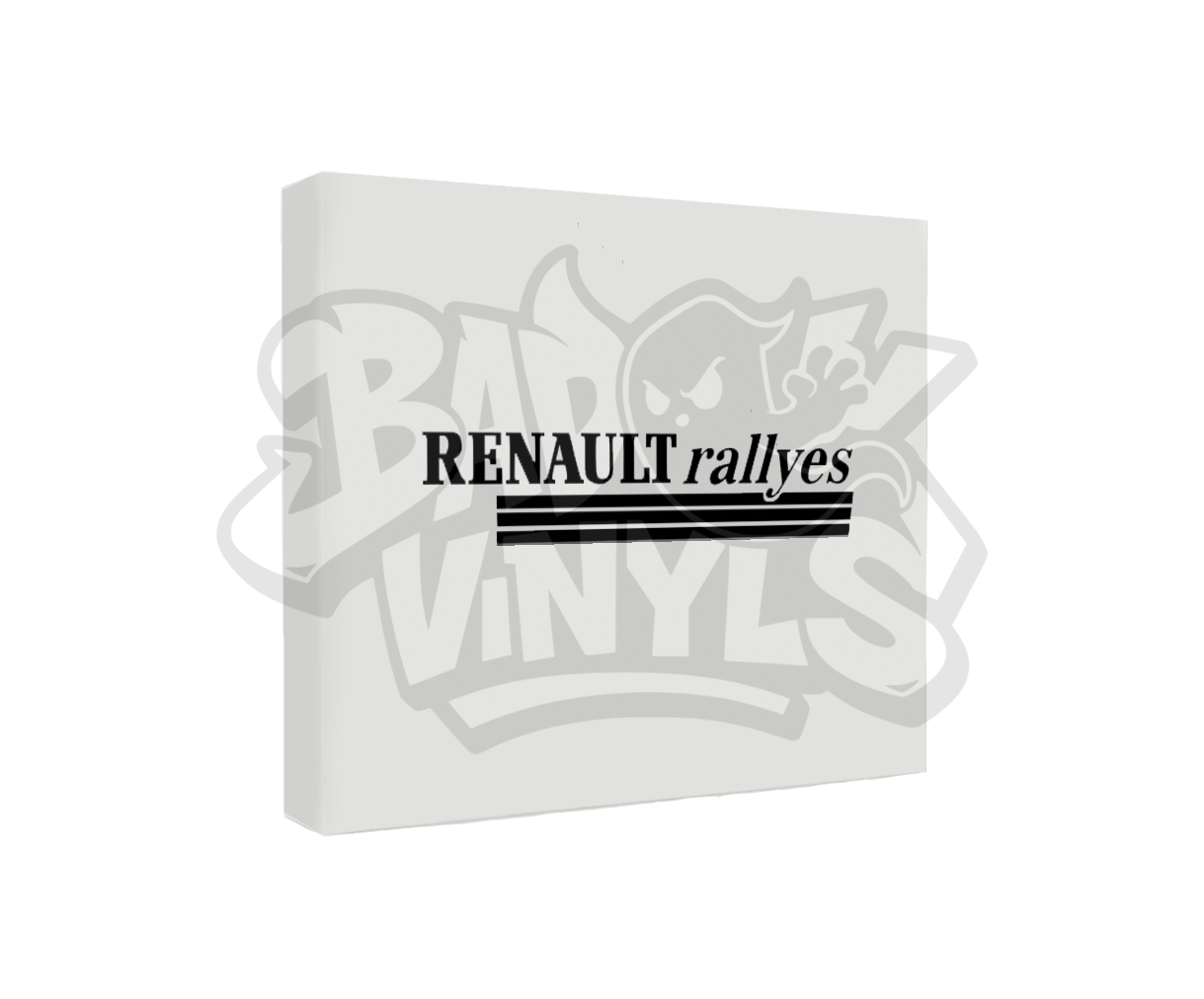 PEGATINA RENAULT RALLYES