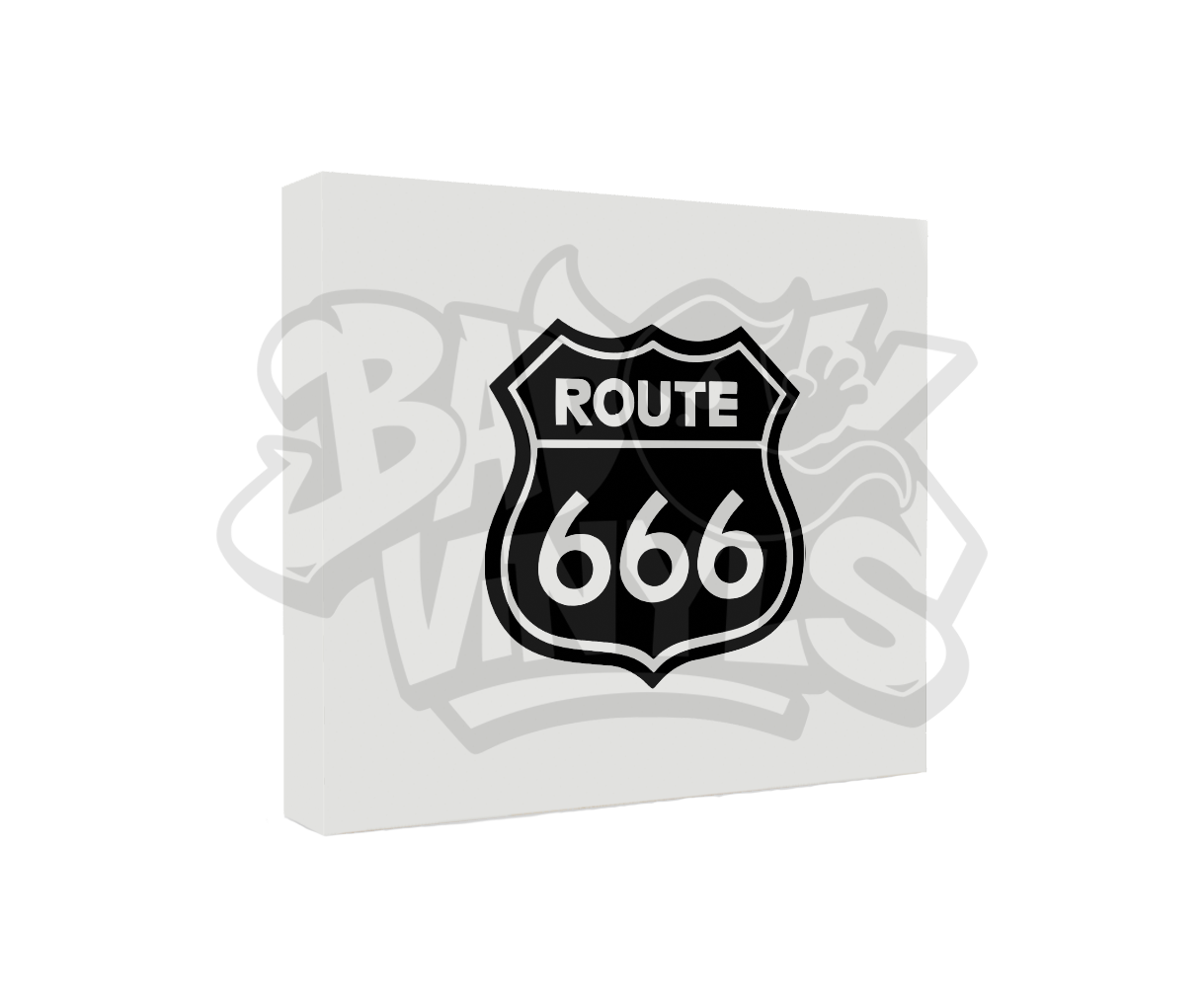 PEGATINA ROUTE 666