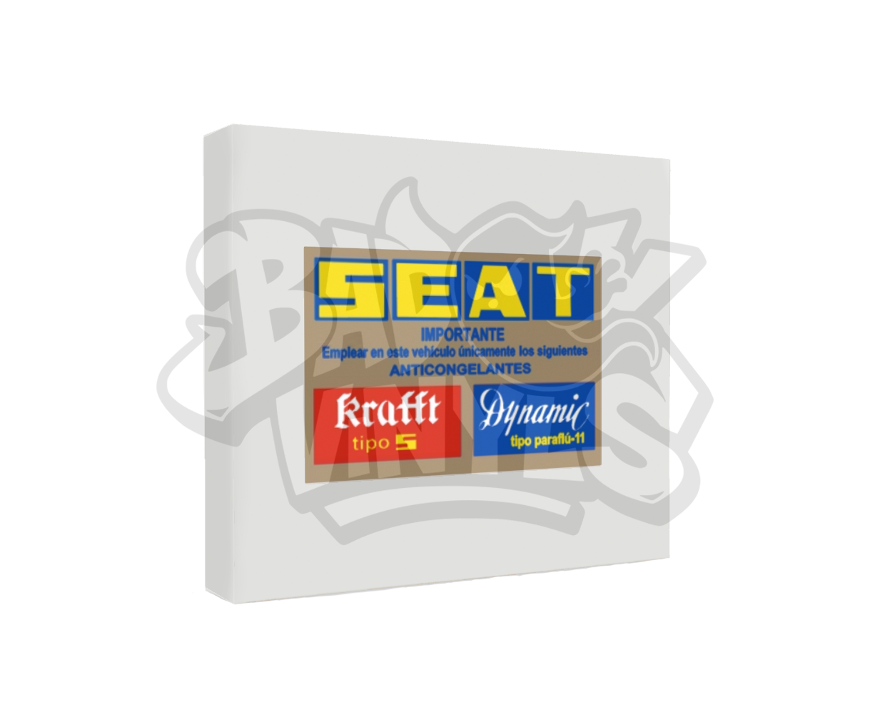 PEGATINA SEAT KRAFFT