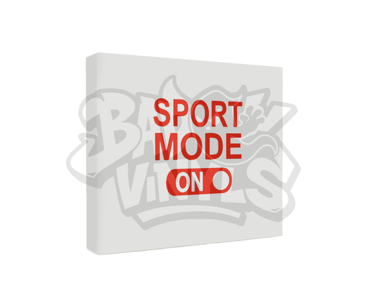 PEGATINA SPORT MODE ON