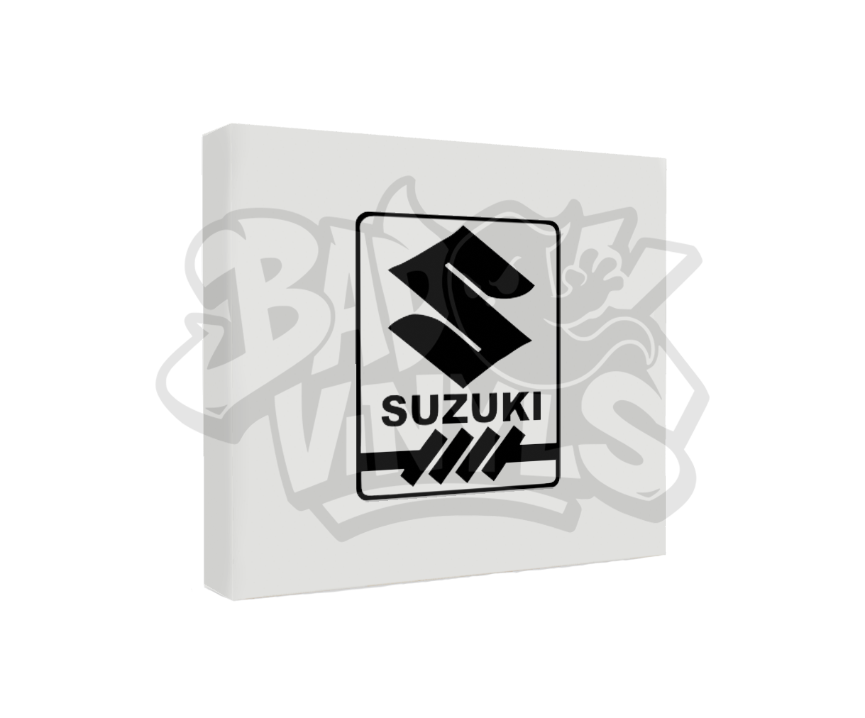 PEGATINA SUZUKI RECUADRO