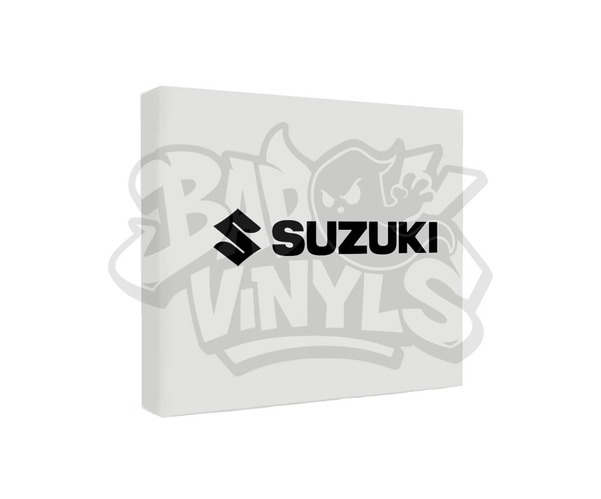 PEGATINA SUZUKI CON LOGO