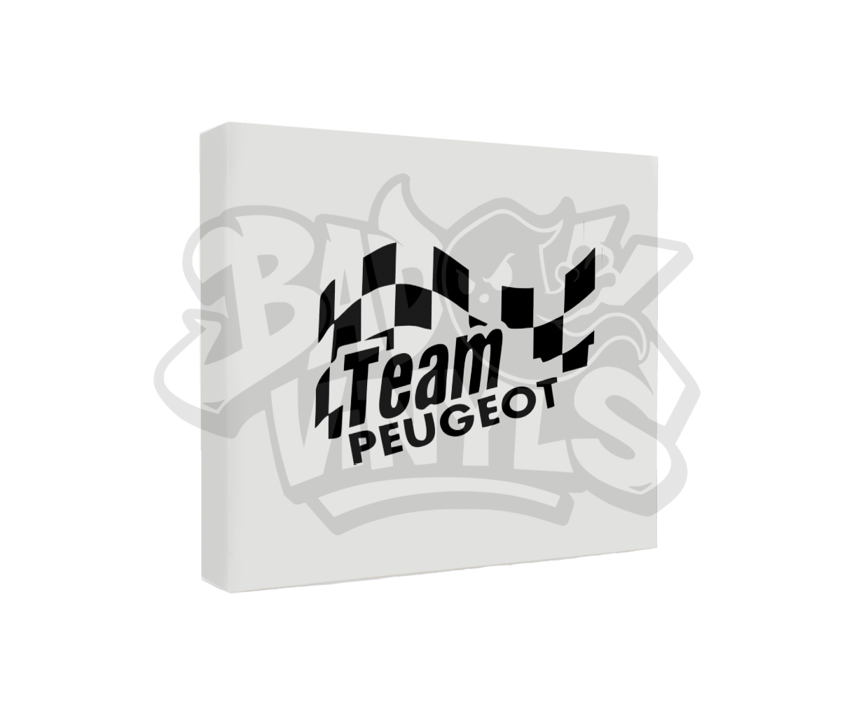 PEGATINA TEAM PEUGEOT