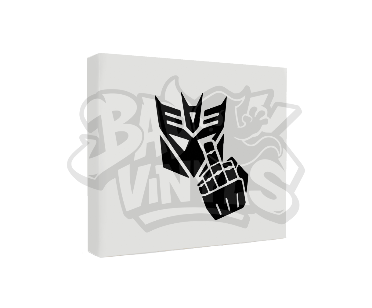 PEGATINA TRANSFORMER DEDO
