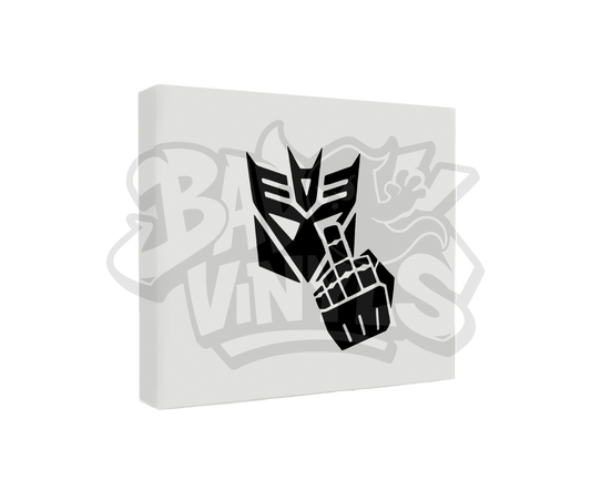 PEGATINA TRANSFORMER DEDO
