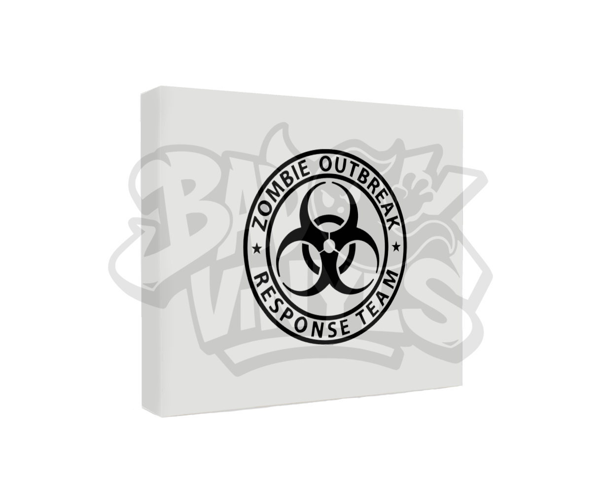 PEGATINA ZOMBIE OUTBREAK